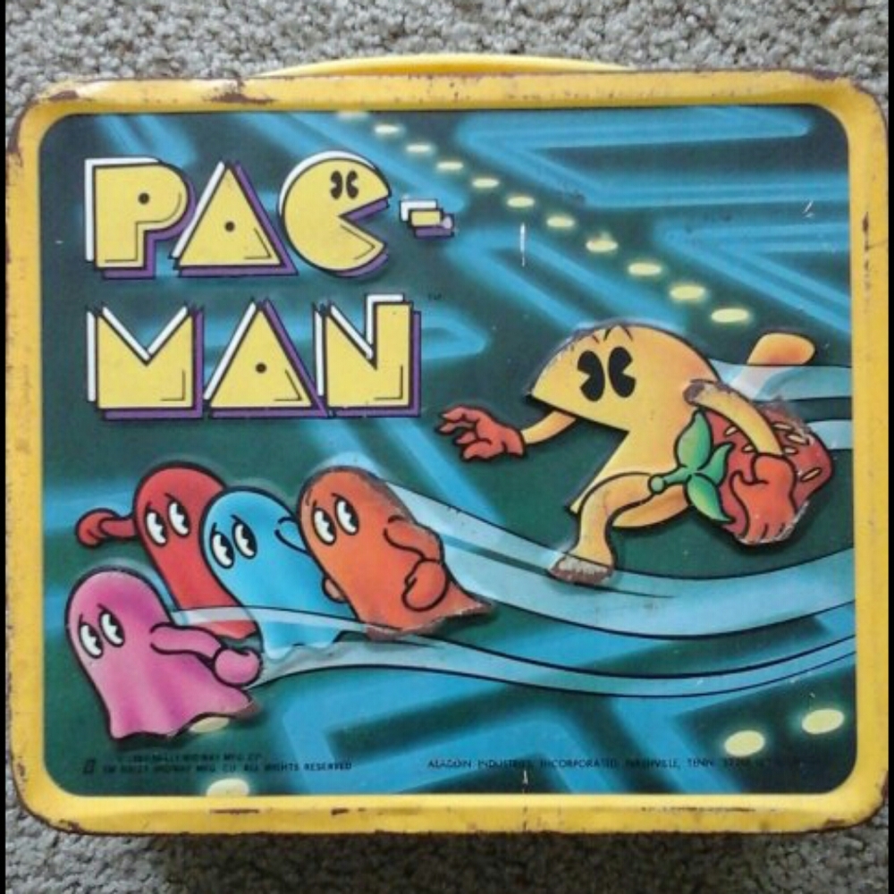 Vintage Pac-Man lunch box